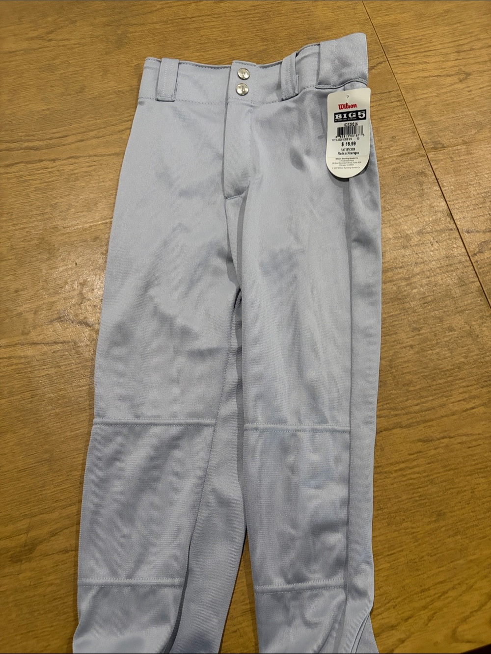 Wilson  Light Gray Baseball Pants